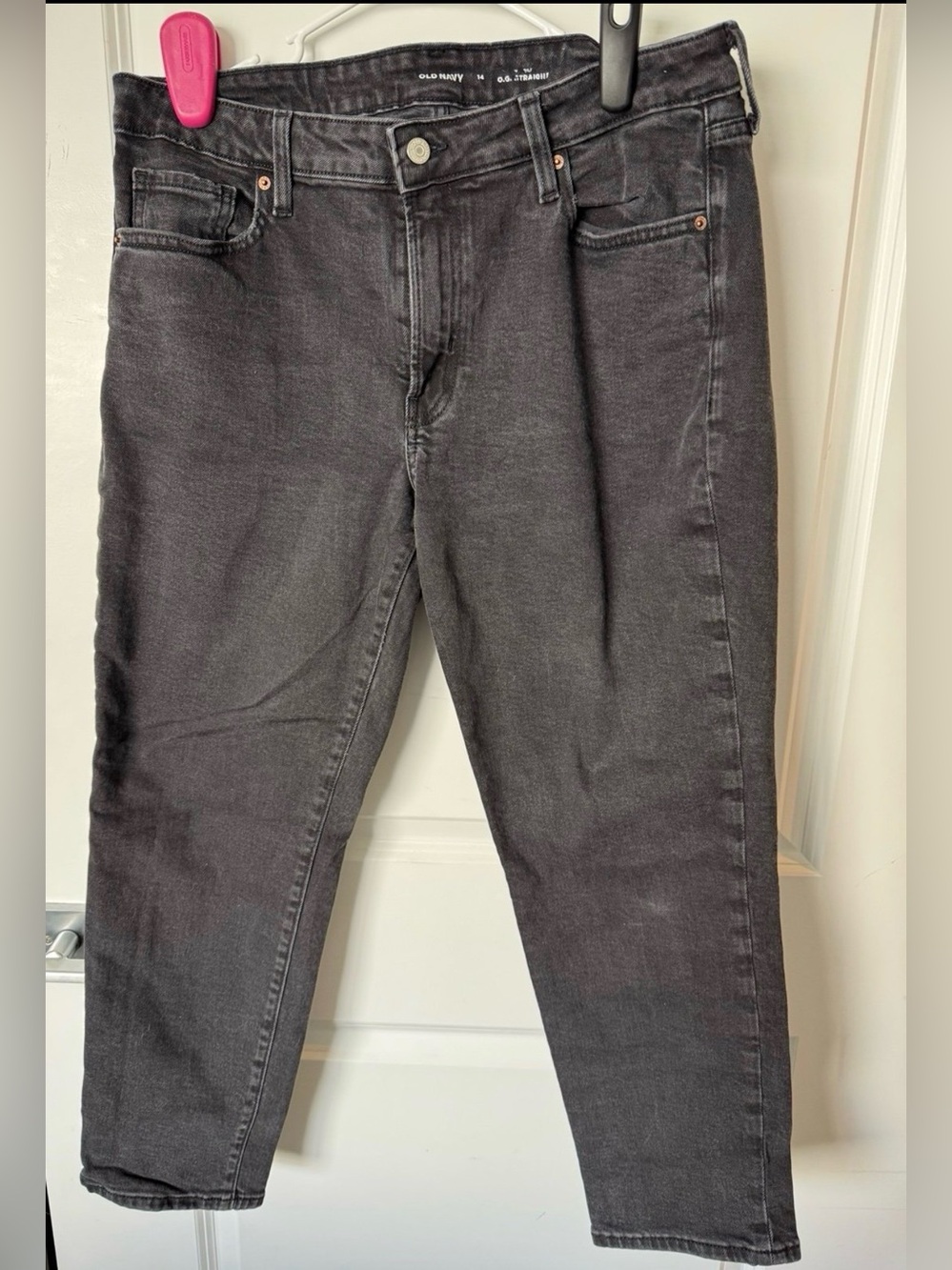 Womens Old Navy O.G. Straight Mid-Rise Jeans